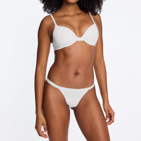 Supima® Cotton String Thong White