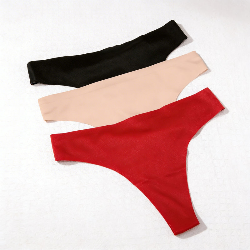 Simply Smooth No Show Thong 3 Pack