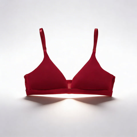 Limitless Wirefree Scoop Bra Scarlet